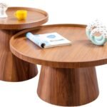NATURAL Nassbaum Couchtisch