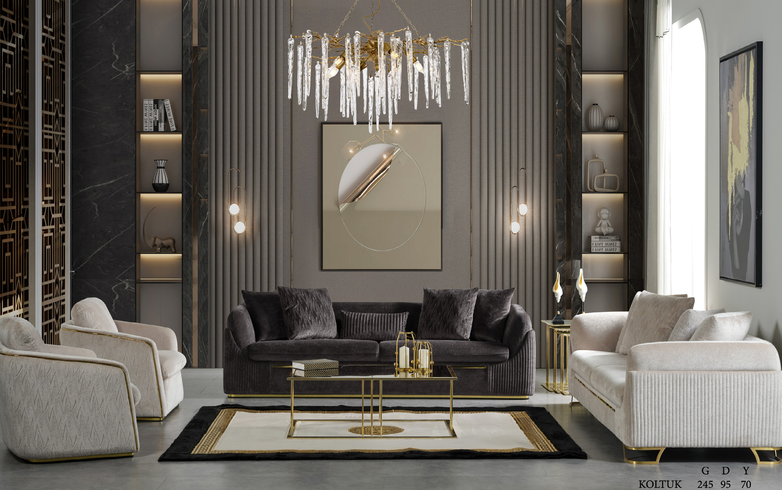 infinity-53 CAVALLI Sofa Set – Bild 1
